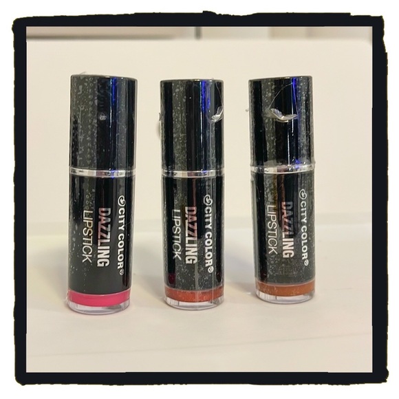 💕Set of 3 City Color Lipsticks💕 - Picture 2 of 4
